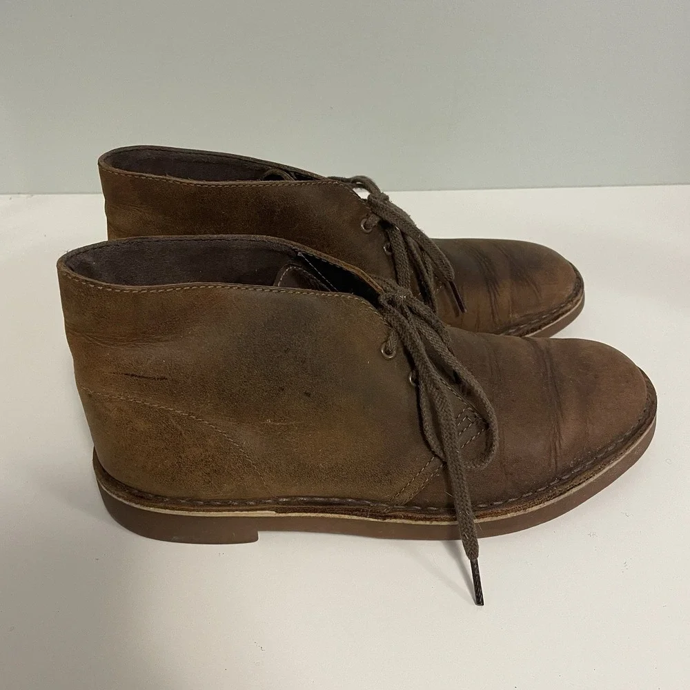 Clarks Bushacre‎ Desert Chukka Boots, Brown, Men's 7 M